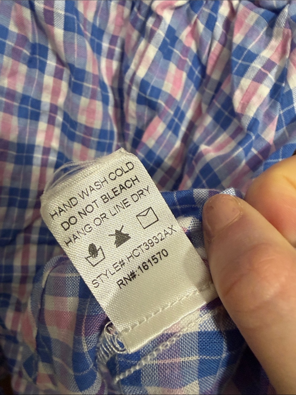 Haptics Pink & Blue Plaid Ruffle-Trim Casual Dress - Picture 3 of 5